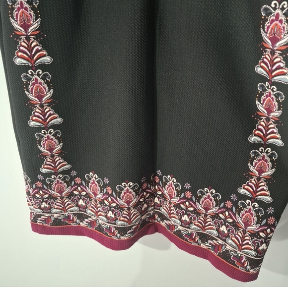 Rabbit Rabbit Rabbit Designs Women's Dress Midi Sheath Floral Multicolor  Sz 10 - Picture 13 of 14